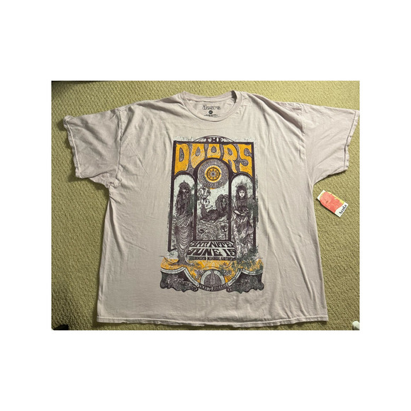 NWT Arula The Doors Purple Graphic Tee - Picture 1 of 6